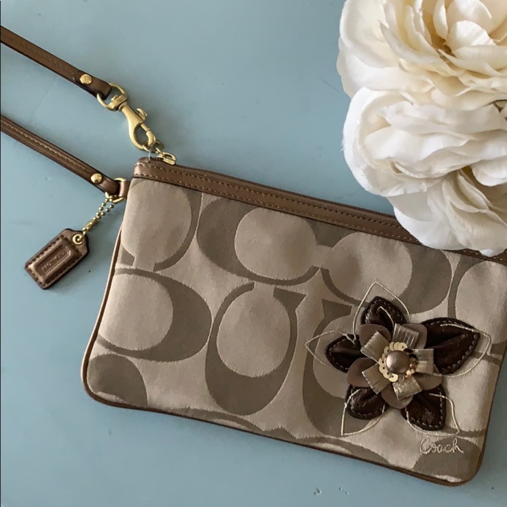 Coach wristlet